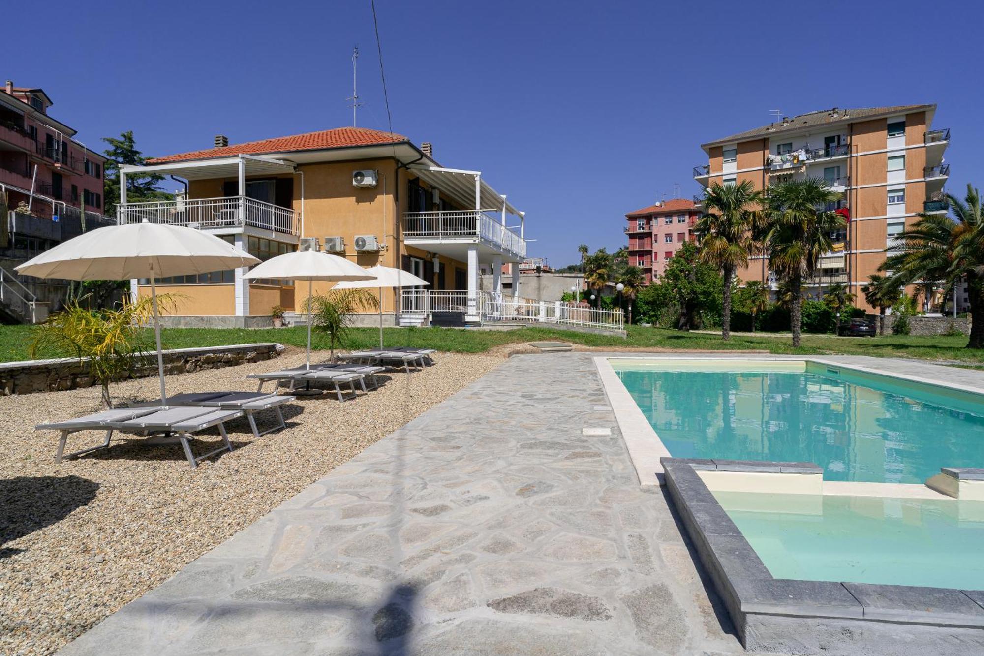 Il Gattino Di Porto - Apt 1 - Monolocale Veranda Piscina インペリア エクステリア 写真